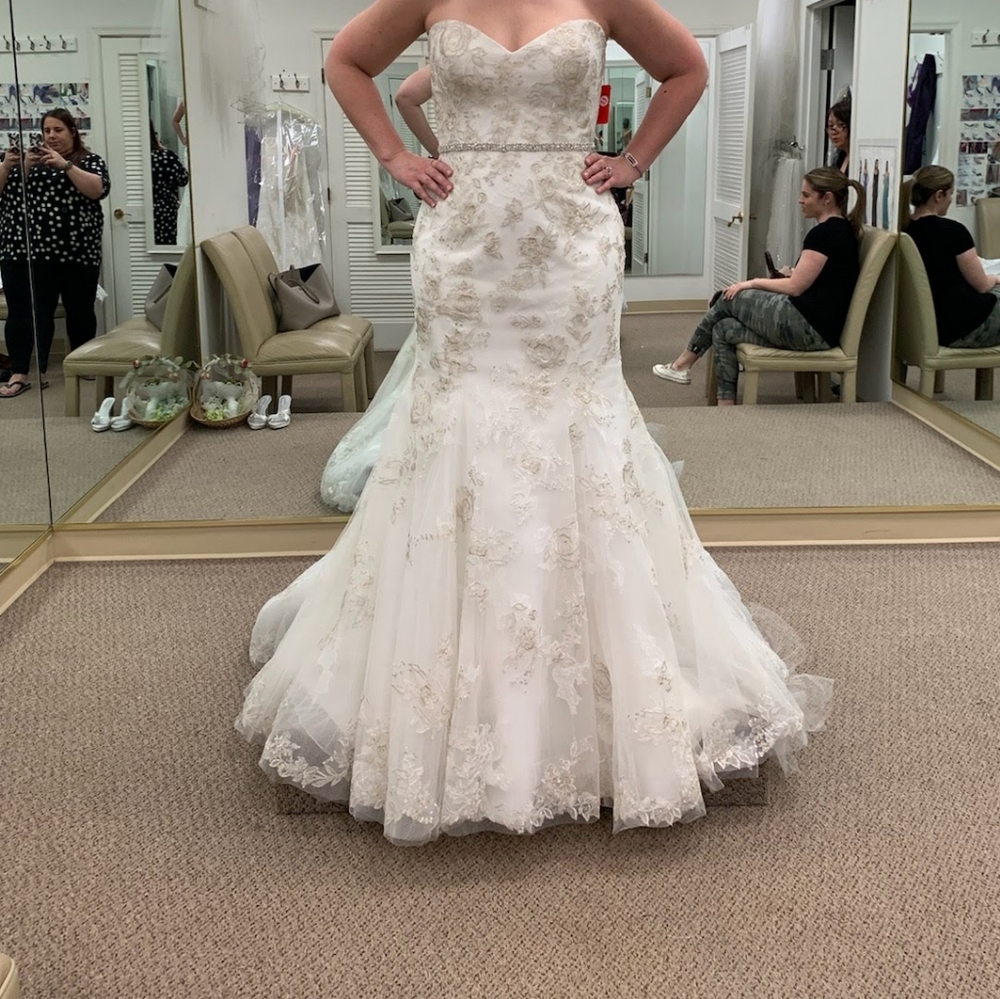 New Ivory Wedding dress 14